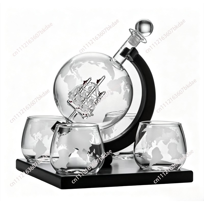 Decanter Globe Set - Декоративный набор для вина в виде
