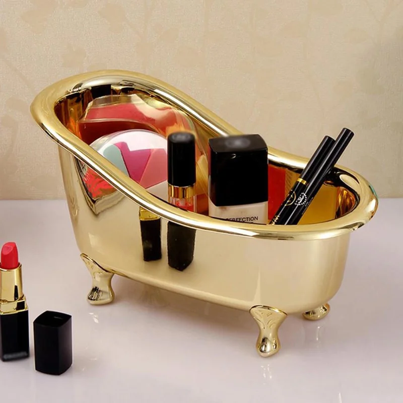 Bar Cart Gold - Мини-коробка для хранения мыла в ванне,