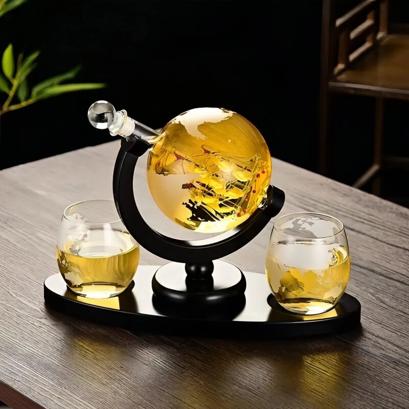 Home Bar Set - Декоративный набор для вина в виде