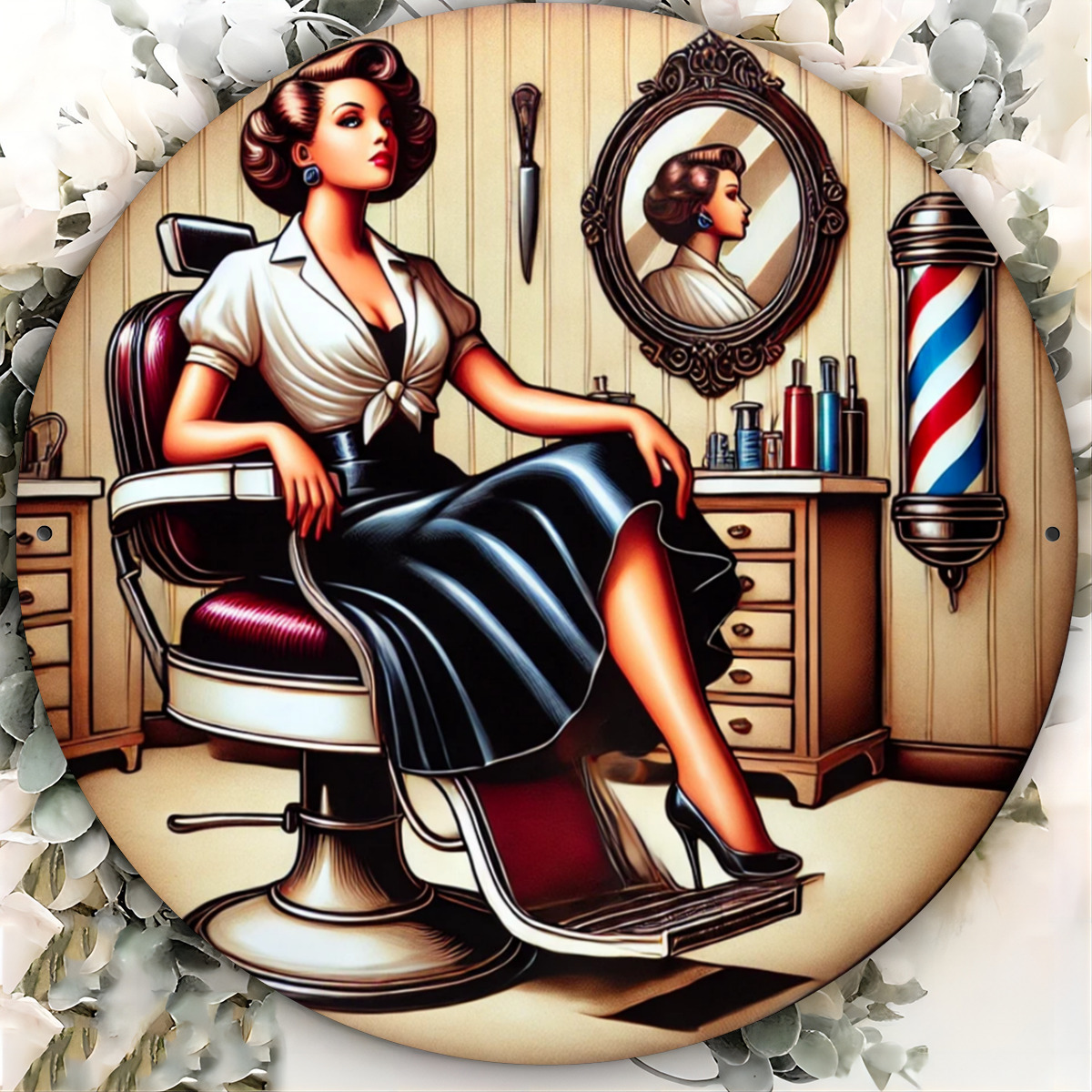 1 шт. Винтажная металлическая  – обзор и цена Home Barbershop