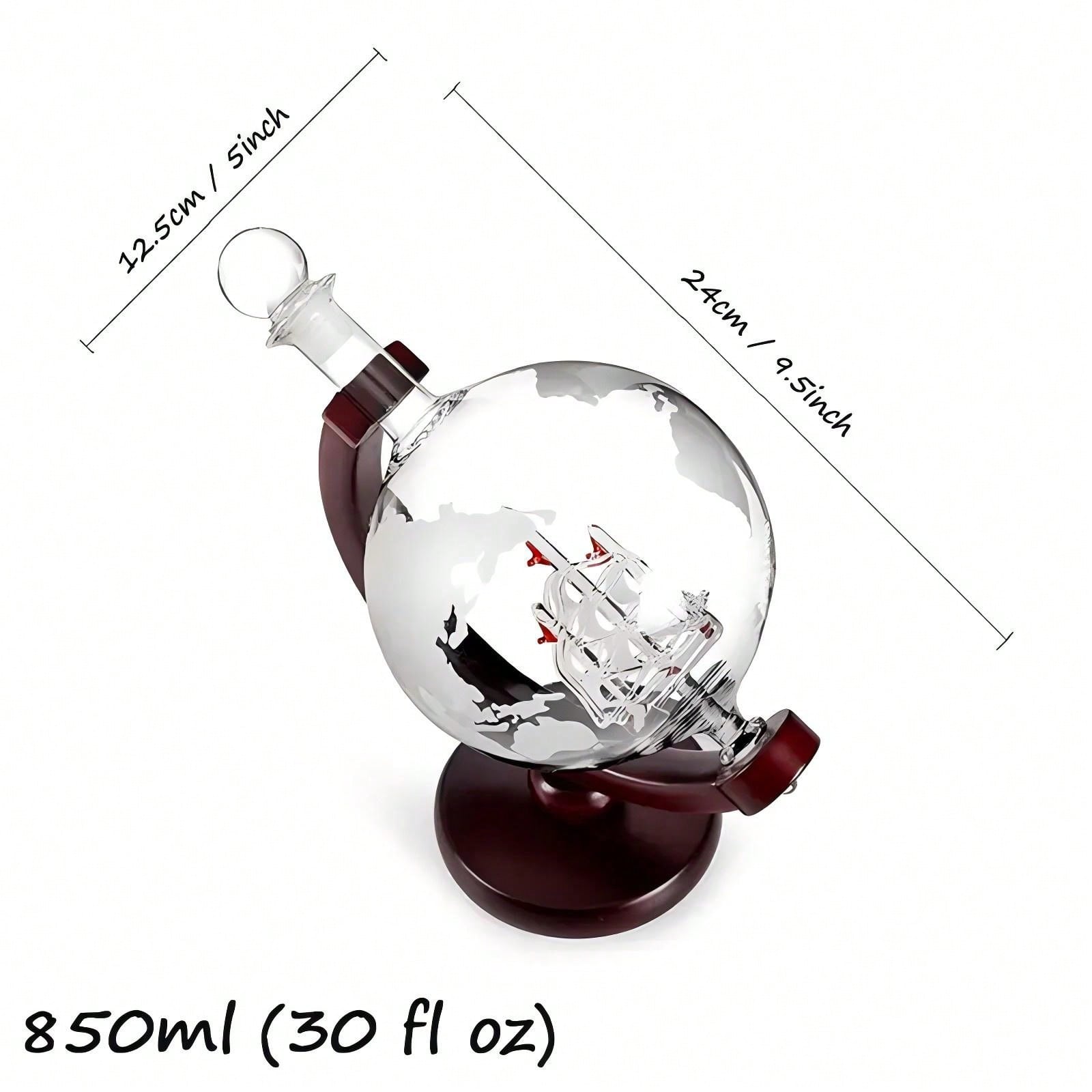 Набор для виски: графин в форм – обзор и цена Decanter Globe Set