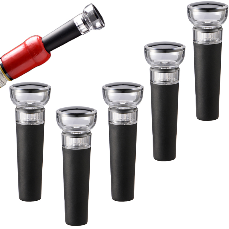 Черный вакуумный насос 5 шт.,  – обзор и цена Wine Preservation Pump