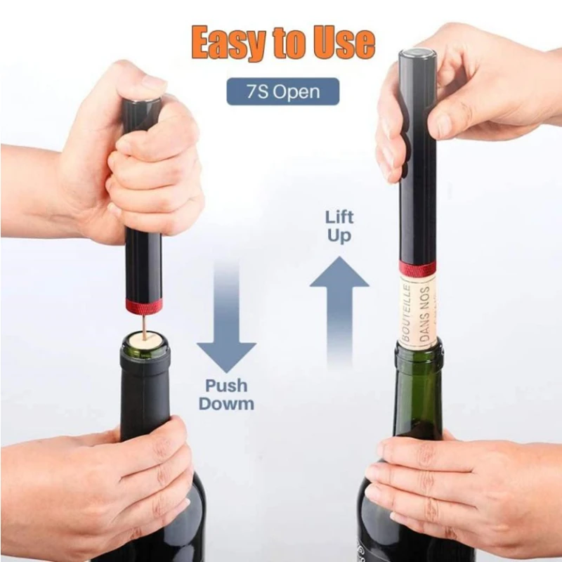 Воздушный насос для открывания – обзор и цена Wine Preservation Pump