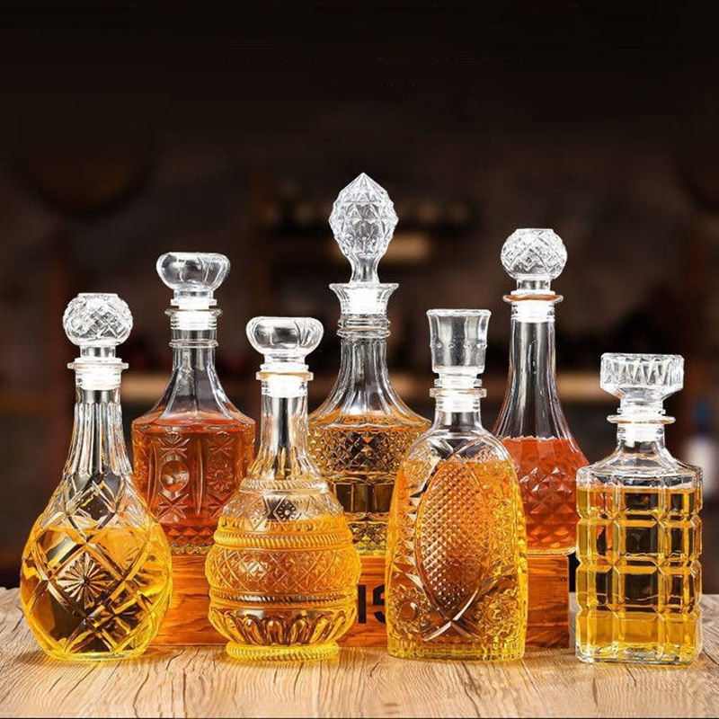 Роскошный стеклянный графин дл – обзор и цена Decanter Globe Set