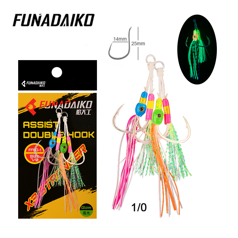 Рыболовные крючки Funadaiko Ne – обзор и цена Jigger Double Sided
